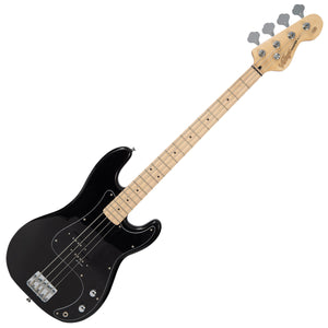 Boulevard Black Vintage V30 Maple 7/8 Size Coaster Series Bass Guitar 