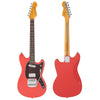 Vintage REVO Series 'Colt' HS Duo Electric Guitar ~ Fiesta Red