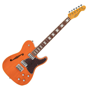 Vintage REVO Series 'Midline' Electric Guitar ~ Trans Orange