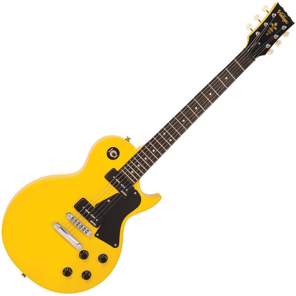 Vintage V132 ReIssued Electric Guitar ~ TV Yellow