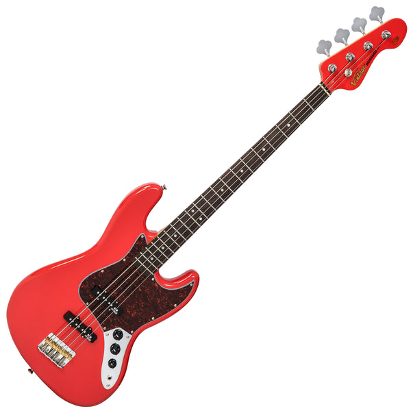 NEW!! Vintage VJ74 ReIssued Bass ~ Firenza Red