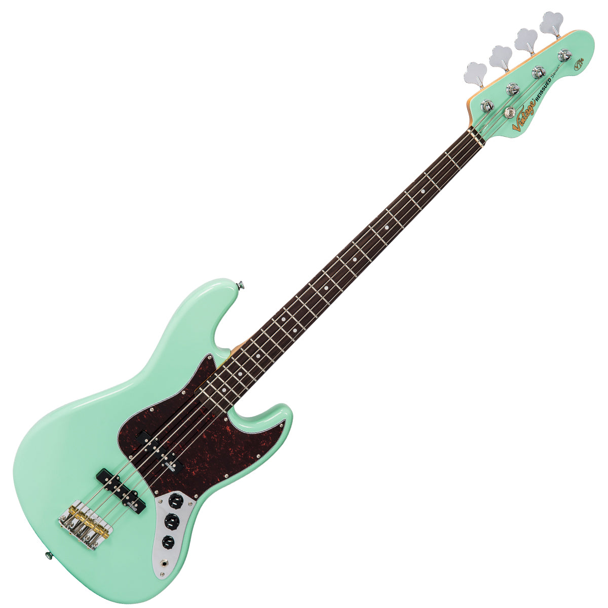 【美品】VINTAGE VJ74 フレットレスベース NEW!! Vintage VJ74 ReIssued Bass ~ Ventura Green – Vintage Guitars