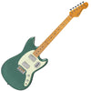 Vintage REVO Series 'Colt HH Twin' Hardtail Guitar ~ Metallic Sherwood Green