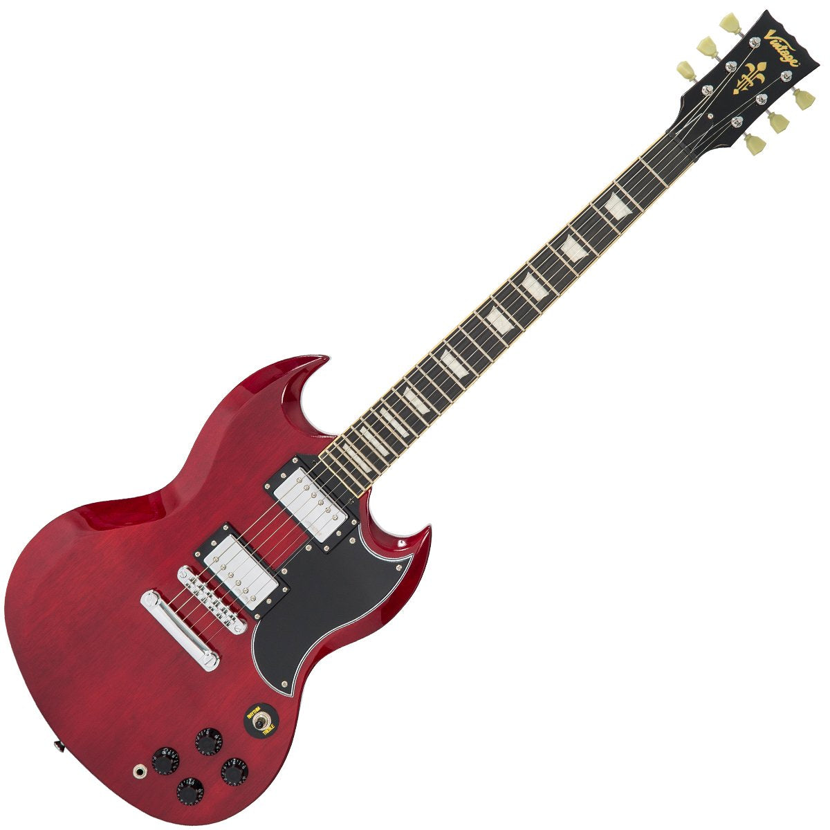 Cherry Red Electric Guitar