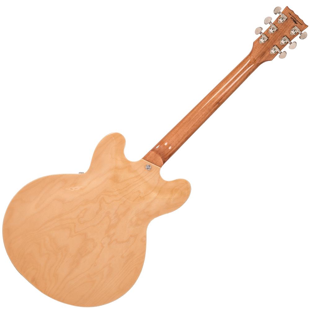 Vintage VSA500P ReIssued Semi Acoustic Guitar ~ Natural